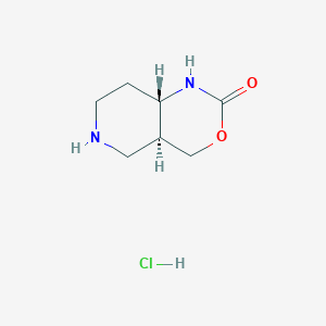 (4aS,8aS)-octahydro-1H-pyrido[4,3-d][1,3]oxazin-2-one hydrochloride - 