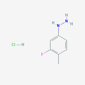 (3-Iodo-4-methylphenyl)hydrazine hydrochloride - 