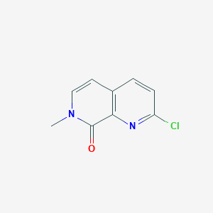 2-Chloro-7-methyl-1,7-naphthyridin-8(7H)-one - 