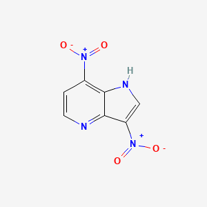 3,7-dinitro-1H-pyrrolo[3,2-b]pyridine - 