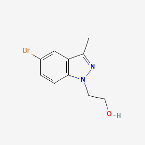 2-(5-Bromo-3-methyl-1H-indazol-1-yl)ethan-1-ol - 