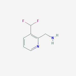 [3-(Difluoromethyl)pyridin-2-yl]methanamine - 