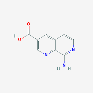 8-Amino-1,7-naphthyridine-3-carboxylic acid - 