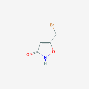 5-(Bromomethyl)isoxazol-3(2H)-one - 