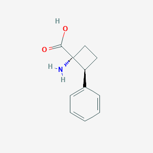 (1R,2S)-1-amino-2-phenylcyclobutane-1-carboxylic acid - 
