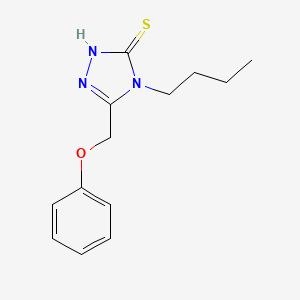 4-Butyl-5-(phenoxymethyl)-4H-1,2,4-triazole-3-thiol - 