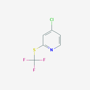 4-Chloro-2-(trifluoromethylthio)pyridine - 