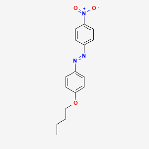 (E)-1-(4-Butoxyphenyl)-2-(4-nitrophenyl)diazene - 145429-88-5