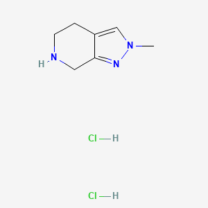 2-Methyl-4,5,6,7-tetrahydro-2H-pyrazolo[3,4-c]pyridine dihydrochloride - 