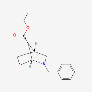 rel-(1R,4S,7R)-Ethyl 2-benzyl-2-azabicyclo[2.2.1]heptane-7-carboxylate - 