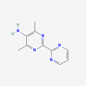 4,6-Dimethyl-[2,2'-bipyrimidin]-5-amine - 