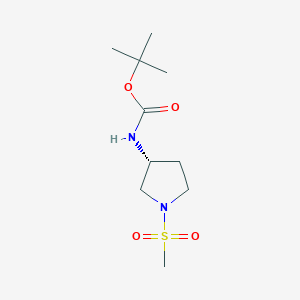 (R)-3-(Boc-amino)-1-(methylsulfonyl)pyrrolidine - 