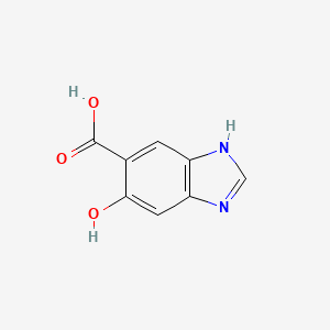 5-Hydroxy-1H-benzimidazole-6-carboxylic acid - 92222-06-5