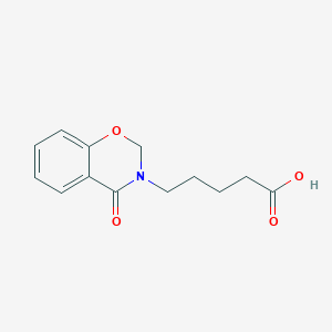 5-(4-Oxo-2H-benzo[e][1,3]oxazin-3(4H)-yl)pentanoic acid - 886501-95-7