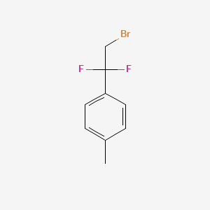 1-(2-Bromo-1,1-difluoroethyl)-4-methylbenzene - 