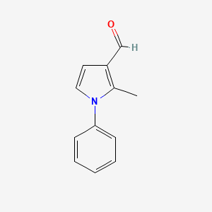 2-Methyl-1-phenyl-1H-pyrrole-3-carbaldehyde - 