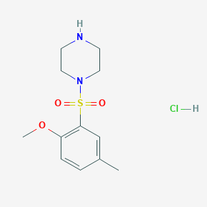 1-(2-Methoxy-5-methyl-benzenesulfonyl)-piperazine hydrochloride - 