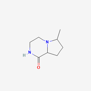 6-Methylhexahydropyrrolo[1,2-A]pyrazin-1(2H)-one - 21550-80-1