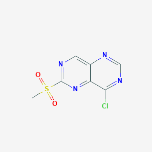 8-Chloro-2-(methylsulfonyl)pyrimido[5,4-d]pyrimidine - 