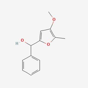 (4-Methoxy-5-methylfuran-2-yl)(phenyl)methanol - 