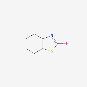2-Fluoro-4,5,6,7-tetrahydrobenzo[d]thiazole - 