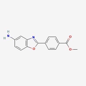 4-(5-Amino-benzooxazol-2-yl)-benzoic acid methyl ester - 