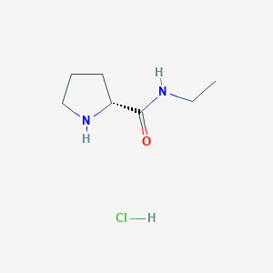 (R)-N-Ethylpyrrolidine-2-carboxamide hydrochloride - 1956435-76-9