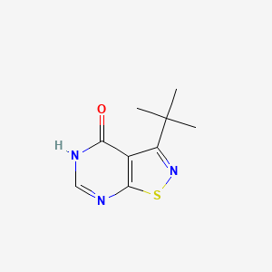 3-(Tert-butyl)isothiazolo[5,4-D]pyrimidin-4(5H)-one - 