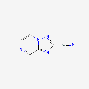 [1,2,4]Triazolo[1,5-a]pyrazine-2-carbonitrile - 