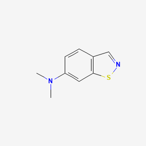 N,N-Dimethylbenzo[d]isothiazol-6-amine - 60768-67-4
