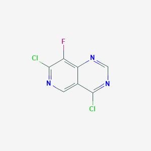 4,7-Dichloro-8-fluoropyrido[4,3-D]pyrimidine - 