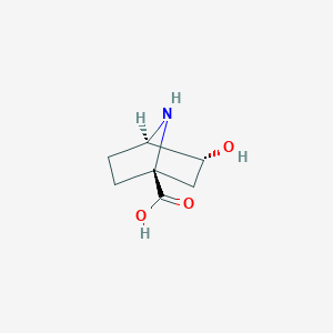 (1S,3R,4R)-3-Hydroxy-7-azabicyclo[2.2.1]heptane-1-carboxylic acid - 760160-65-4