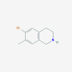 6-Bromo-7-methyl-1,2,3,4-tetrahydroisoquinoline - 