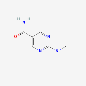 5-Pyrimidinecarboxamide, 2-(dimethylamino)- - 82846-27-3