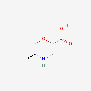 (5R)-5-Methylmorpholine-2-carboxylic acid - 