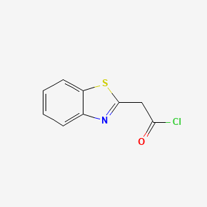 2-Benzothiazoleacetyl chloride - 500532-59-2