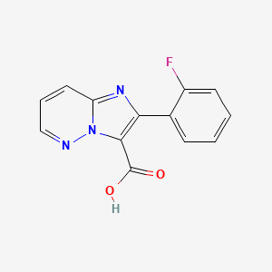 2-(2-Fluorophenyl)imidazo[1,2-B]pyridazine-3-carboxylic acid - 