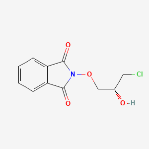 (R)-2-(3-Chloro-2-hydroxypropoxy)isoindoline-1,3-dione - 