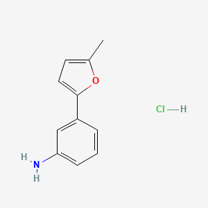 3-(5-Methylfuran-2-yl)aniline hydrochloride - 