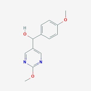 (4-Methoxyphenyl)(2-methoxypyrimidin-5-yl)methanol - 