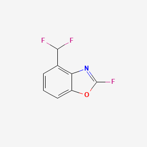 4-(Difluoromethyl)-2-fluorobenzo[d]oxazole - 