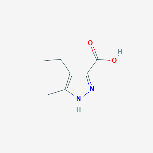 4-Ethyl-3-methyl-1H-pyrazole-5-carboxylic acid - 