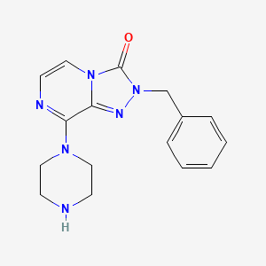 2-Benzyl-8-(piperazin-1-yl)-[1,2,4]triazolo[4,3-a]pyrazin-3(2H)-one - 