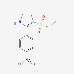 3-(Ethylsulfonyl)-2-(4-nitrophenyl)-1H-pyrrole - 