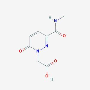 2-(3-(Methylcarbamoyl)-6-oxopyridazin-1(6H)-yl)acetic acid - 
