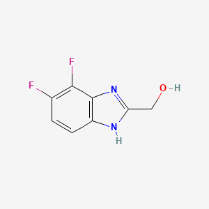 4,5-Difluoro-2-(hydroxymethyl)benzimidazole - 