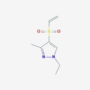 1-Ethyl-3-methyl-4-(vinylsulfonyl)-1H-pyrazole - 