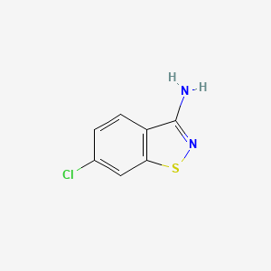 6-Chlorobenzo[d]isothiazol-3-amine - 31857-81-5