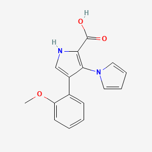 4'-(2-Methoxyphenyl)-1'H-[1,3'-bipyrrole]-2'-carboxylic acid - 