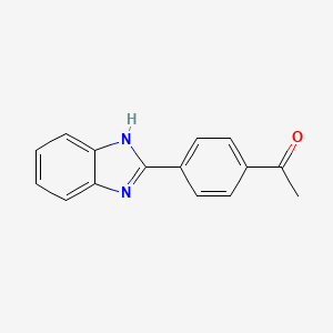 1-(4-(1H-Benzo[d]imidazol-2-yl)phenyl)ethanone - 